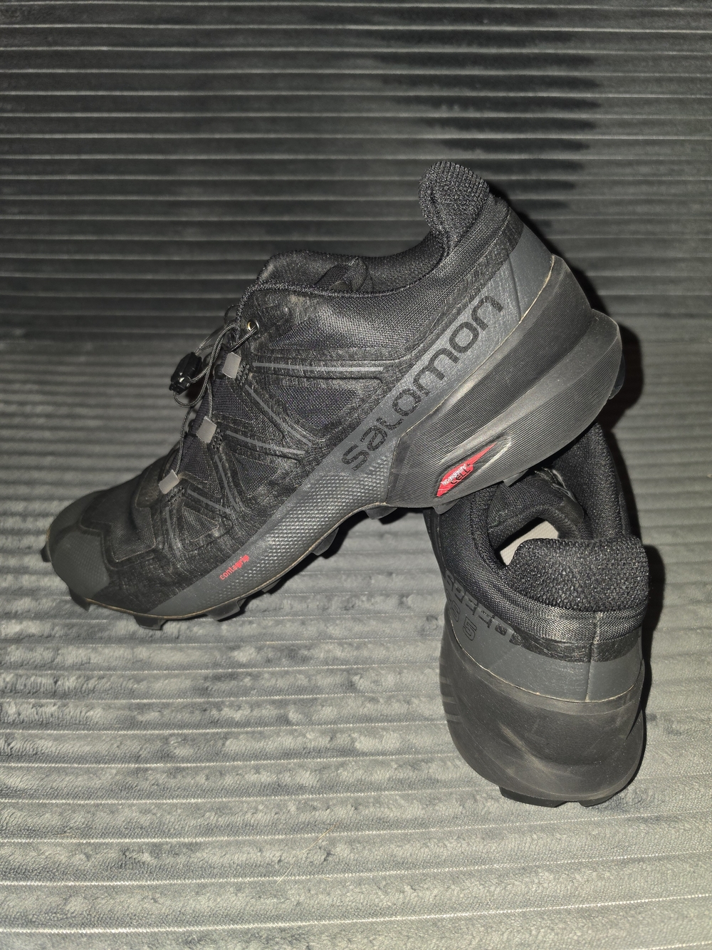 Salomon Speedcross 5 Men's Black Trail Running Shoes 11.5